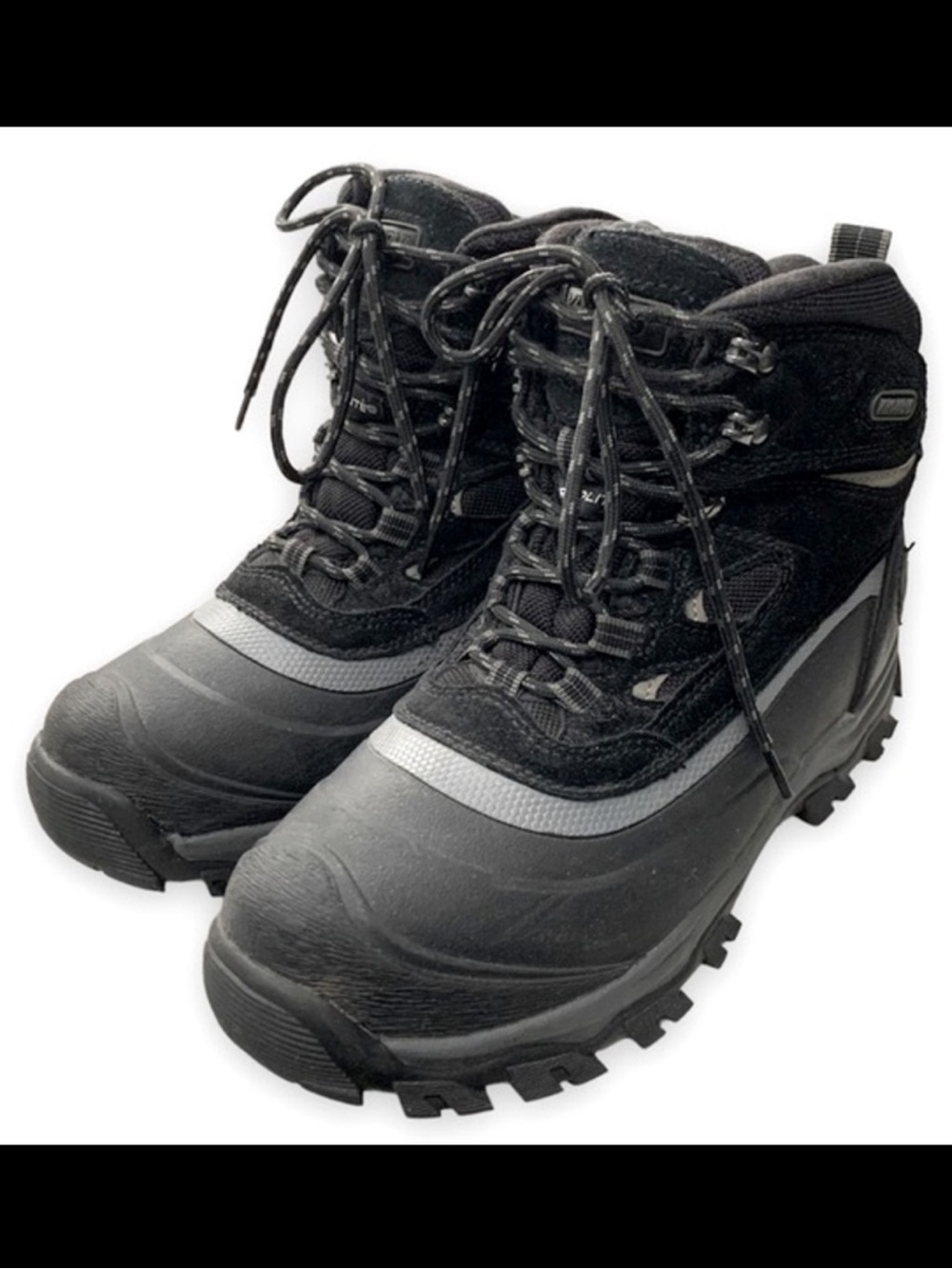 Khombu Leather Winter Snow Boots